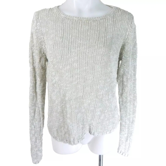 Eileen Fisher Viscose Shimmer Slub Top - Picture 1 of 3